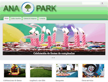 Tablet Screenshot of anapark.com